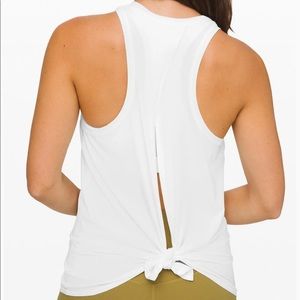 All tied up tank Lululemon